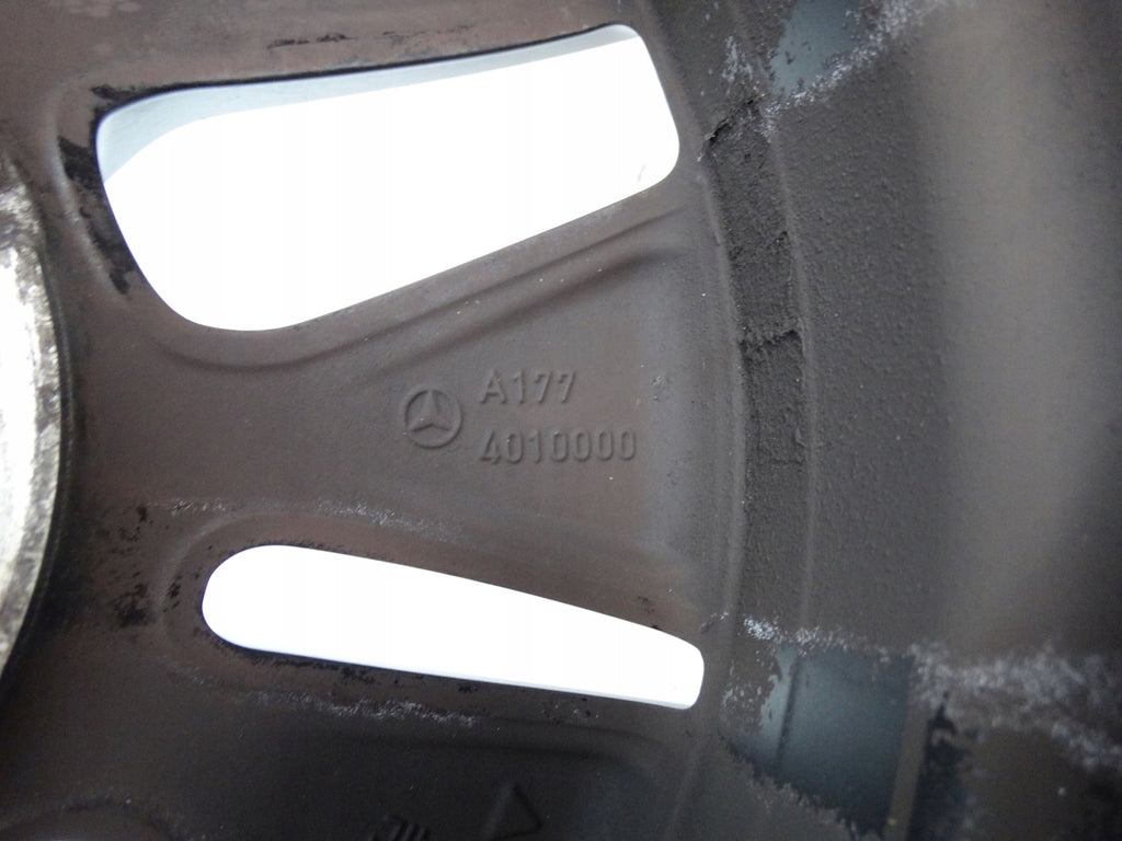 1x Alufelge 16 Zoll 6.5" 5x112 44ET Matt Schwarz A1774010000 Mercedes-Benz W177 FEL1735258939ca
