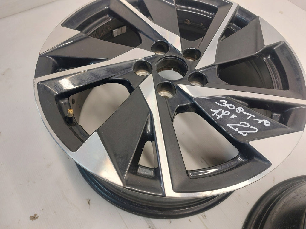 1x Alufelge 17 Zoll 7.5" 5x108 44ET Glanz Silber 9847065380 Opel Astra L 308 Iii FEL9357688961tl