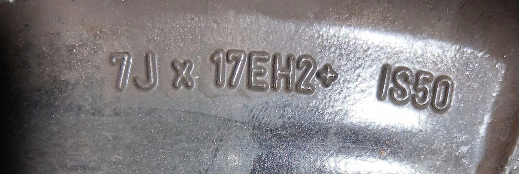 1x Alufelge 17 Zoll 7.0" 5x120 50ET Matt Schwarz 9804373 Mini R60 Rim Wheel FEL9328035027zt