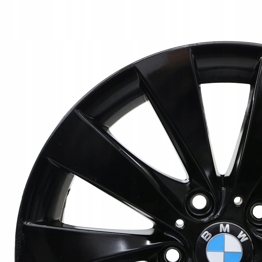 1x Alufelge 17 Zoll 7.5" 5x120 37ET Glanz Schwarz 6867126 BMW F30 F32 F31 FEL3216983322nt