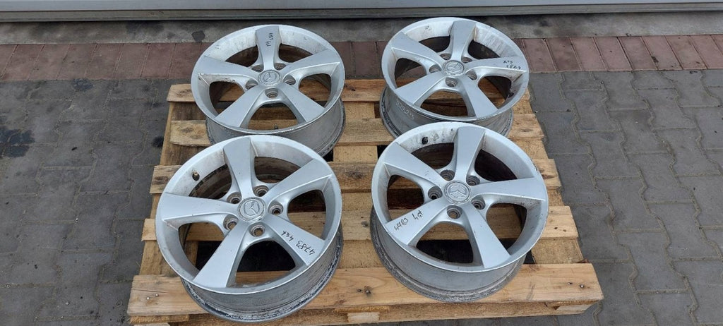 4x Alufelge 16 Zoll 6.5" 4x114.3 Mazda 3 I Rim Wheel FEL5212723086mn