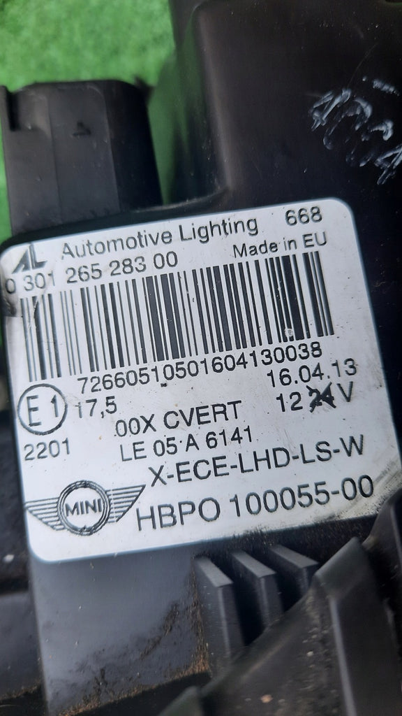 Frontscheinwerfer Mini R57 R56 R58 100055-00 Links Scheinwerfer Headlight SCH3215021822hi