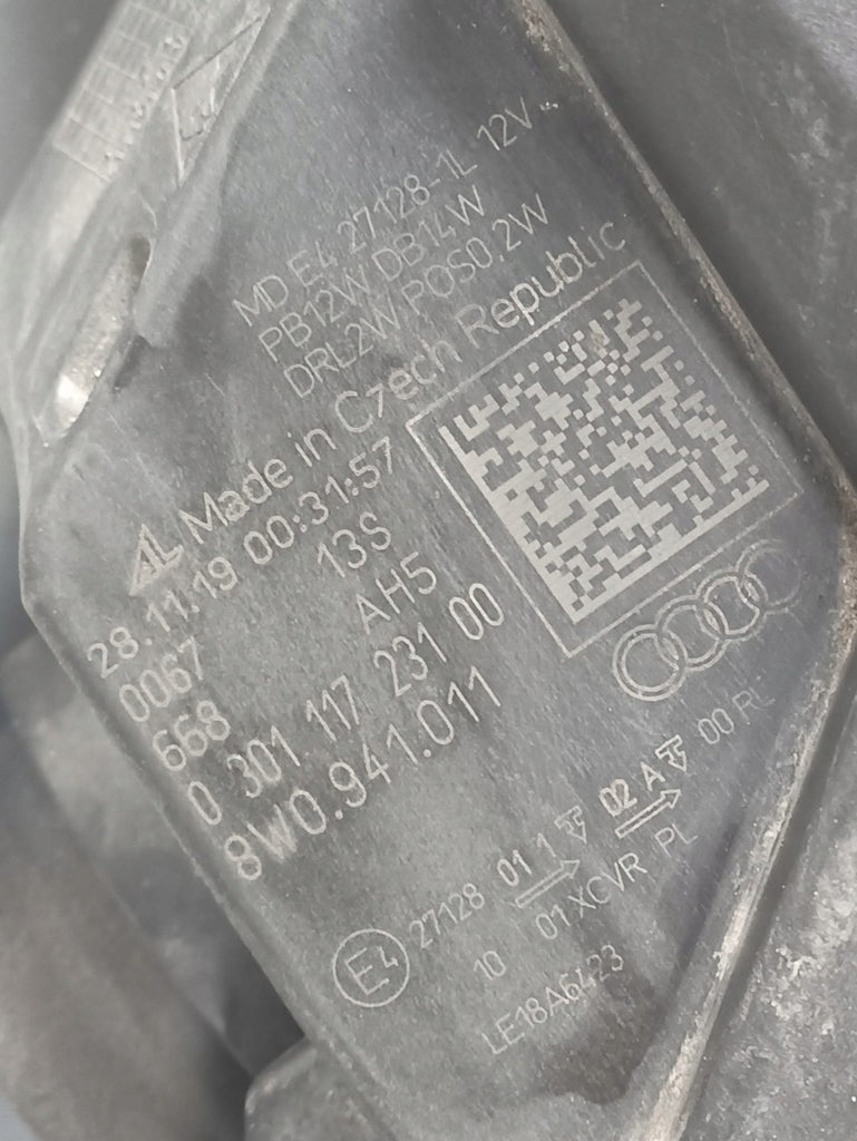 Frontscheinwerfer Audi A4 8W0941011 Full LED Links Scheinwerfer Headlight