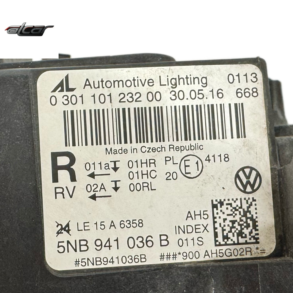 Frontscheinwerfer VW Tiguan 5NB941036B Rechts Scheinwerfer Headlight SCH2398161754pk