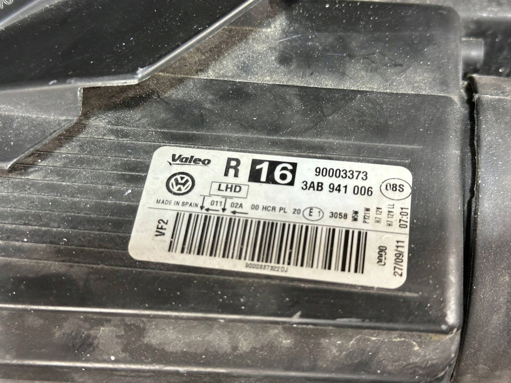 Frontscheinwerfer VW Passat B7 3AB941006 Rechts Scheinwerfer Headlight SCH9420427858ny