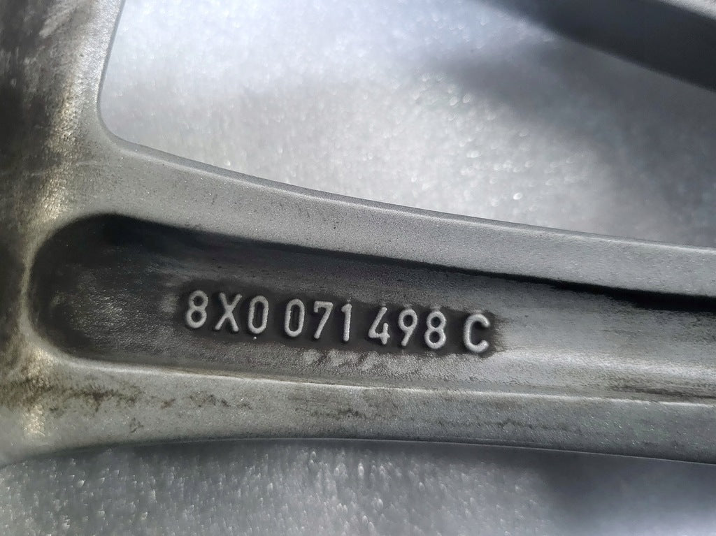 1x Alufelge 18 Zoll 7.5" 5x100 37,5ET Glanz Silber 8X0071498C Audi A1 Mg FEL5901770655ij