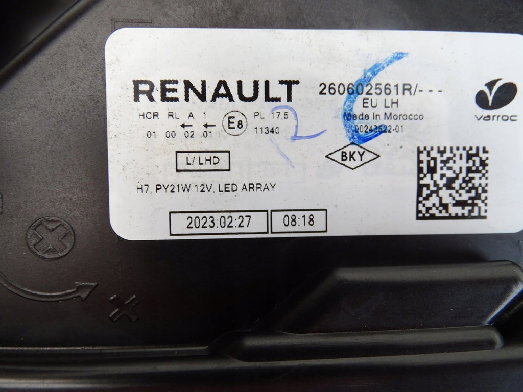 Frontscheinwerfer Dacia Sandero III Logan Jogger 260602561R LED Links Headlight SCH6445309436lt