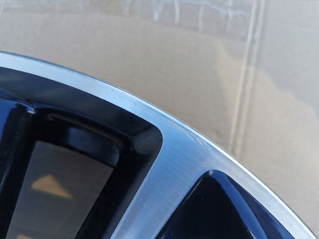 1x Alufelge 19 Zoll 7.0" 5x108 38ET Glanz Schwarz 174580 Opel Grandland X