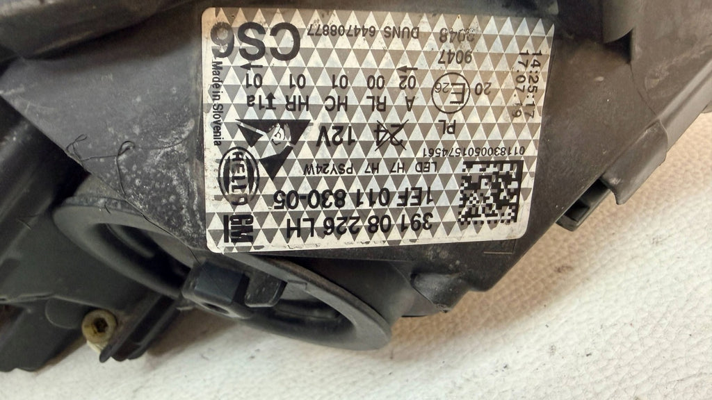 Frontscheinwerfer Opel Corsa E 39108226LH Links Scheinwerfer Headlight SCH6545826823bc