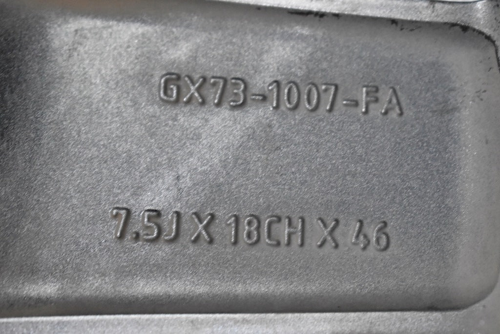 1x Alufelge 18 Zoll 7.5" 5x108 46ET Glanz Silber GX73-1007-FA Jaguar Xe Xf Mg FEL4631086893mp