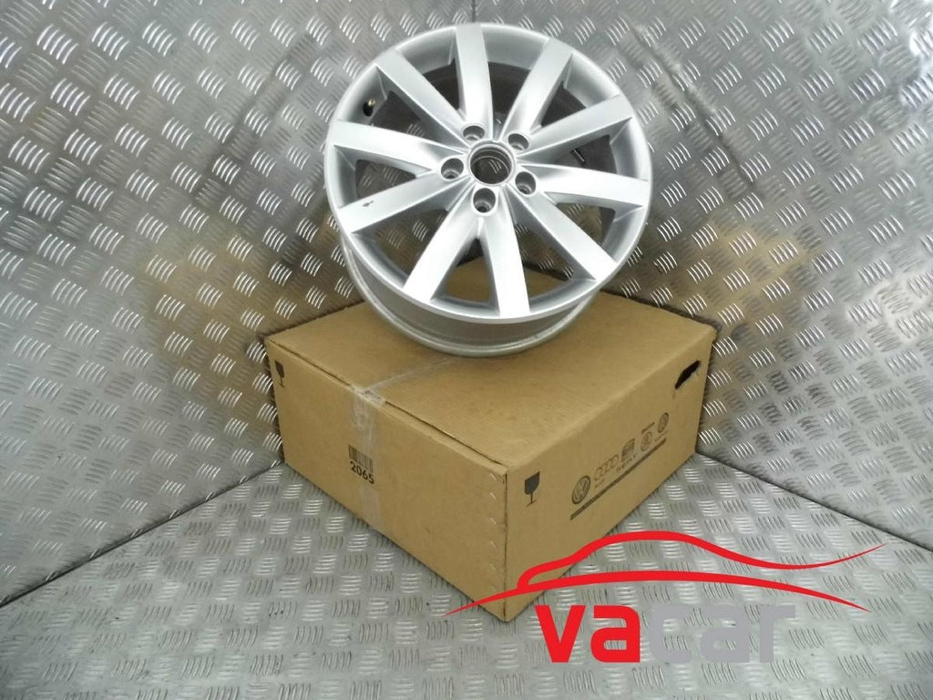 1x Alufelge 17 Zoll 7.0" 5x112 45ET Glanz Silber 5K0601025 VW Passat B7 Golf Vii FEL1188983915gr