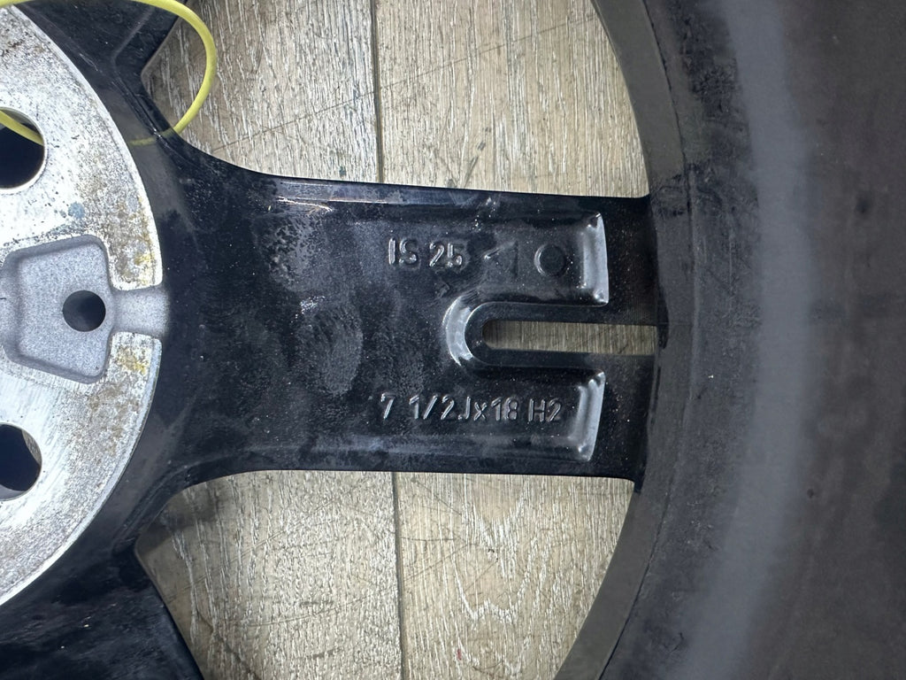 1x Alufelge 18 Zoll 7.5" 5x112 25ET Glanz Schwarz 8746631 BMW G20 Rim Wheel FEL6479755497ei