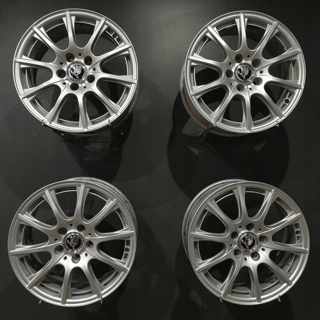 4x Alufelge 16 Zoll 6.5" 5x112 38ET A2054012400 Mercedes-Benz Octavia I FEL7874918373ry