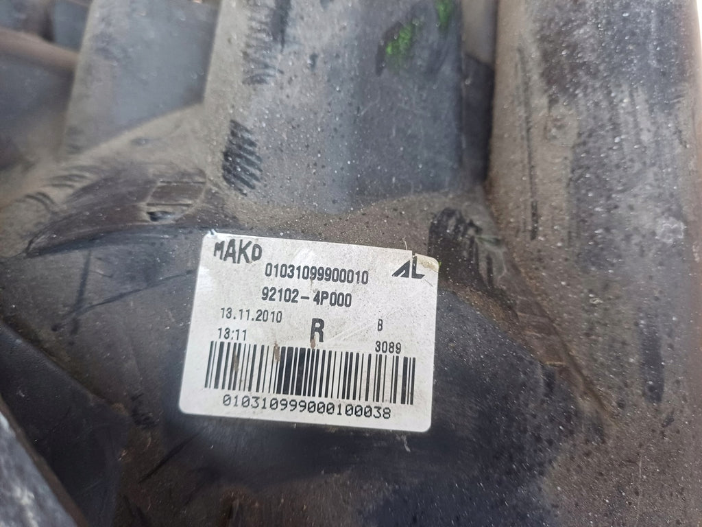 Frontscheinwerfer Hyundai I20 92102-4P000 Rechts Scheinwerfer Headlight SCH3378803345yb