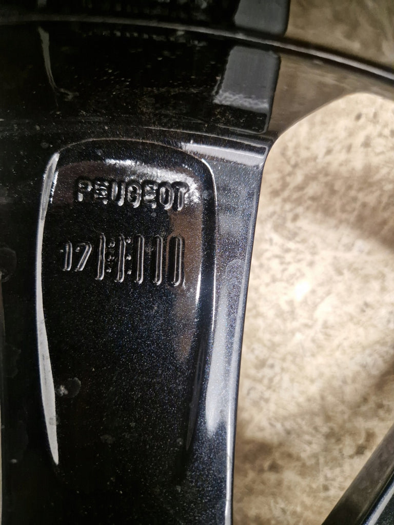 1x Alufelge 17 Zoll 7.0" 4x108 26ET 9686100480 Peugeot 207 Rim Wheel