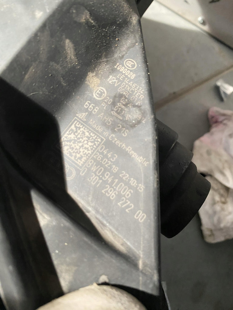 Frontscheinwerfer Audi A4 B9 8W0941006 Xenon Rechts Scheinwerfer Headlight SCH5643953105re
