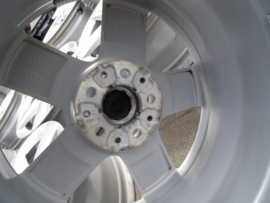4x Alufelge 17 Zoll 7.5" 5x112 54ET Glanz Silber BMW Rim Wheel FEL9222215777va