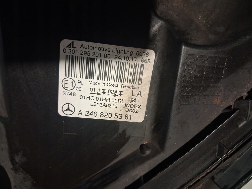 Frontscheinwerfer Mercedes-Benz W246 A2468205361 Links Scheinwerfer Headlight SCH9035539646ix