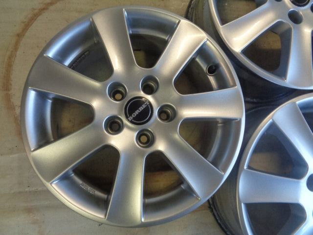 4x Alufelge 16 Zoll 7.0" 5x112 45ET Glanz Silber CA70638K5 Audi I Rim Wheel FEL9890522621dk