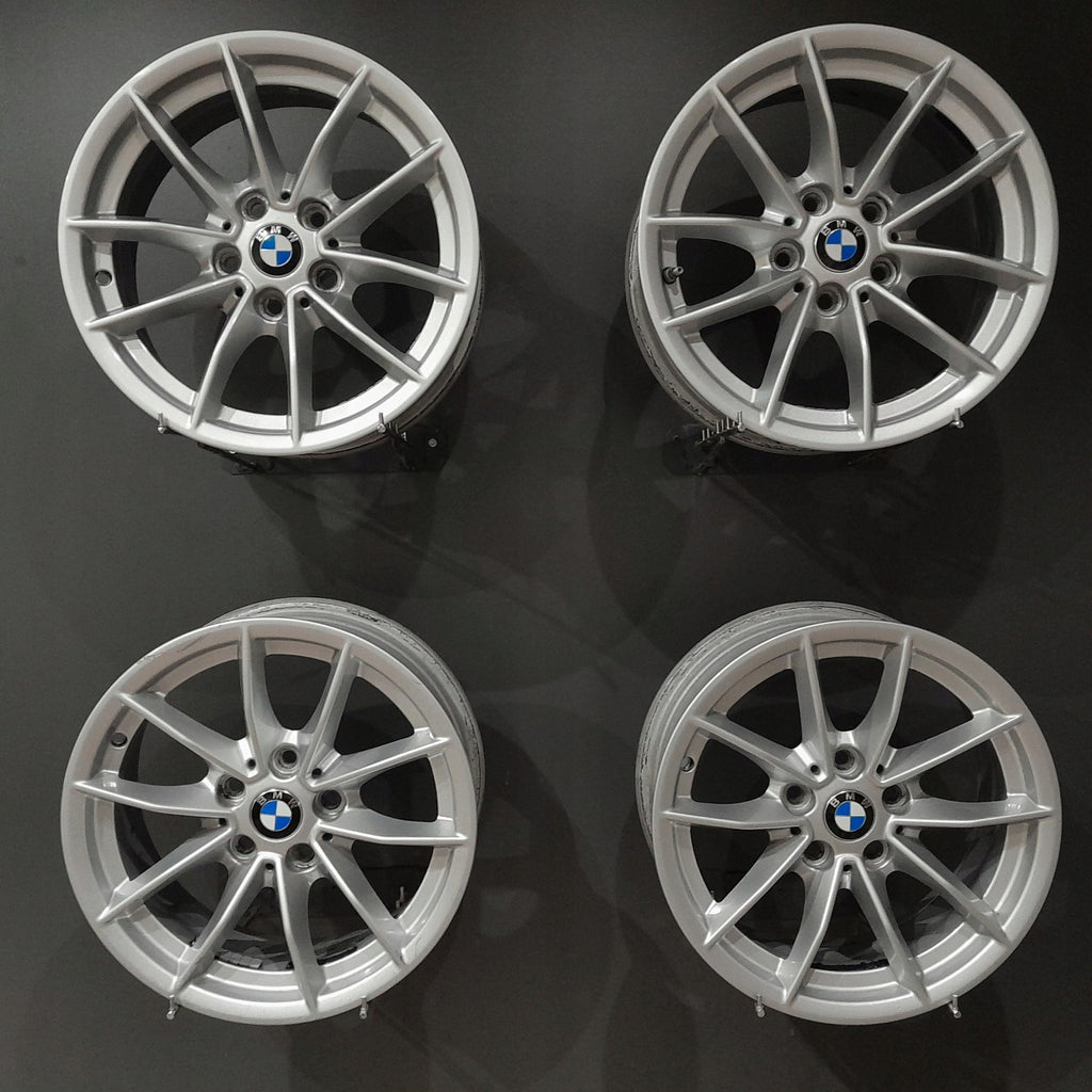 4x Alufelge 16 Zoll 6.5" 5x112 22ET Glanz Silber 6876921 BMW 3 G21 G20 Rim Wheel FEL3505275903ww
