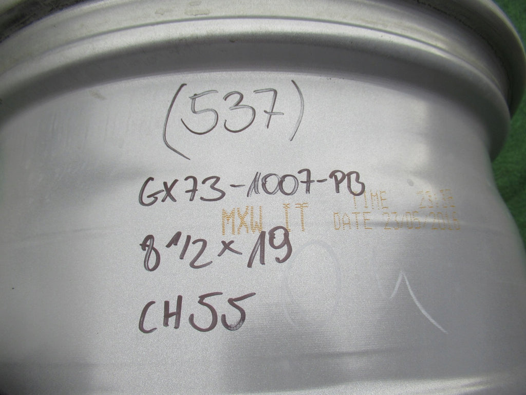 1x Alufelge 19 Zoll 8.5" 5x108 55ET Silber GX73-1007-PB Jaguar Xe Rim Wheel FEL3709177611ma