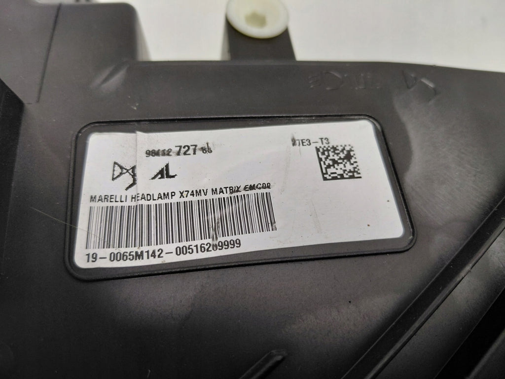 Frontscheinwerfer Citroën Ds 7 9841272780 Full LED Rechts Scheinwerfer Headlight SCH9463795965kv