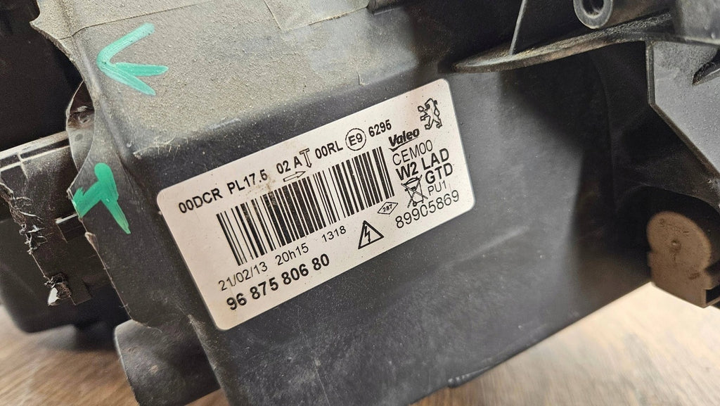 Frontscheinwerfer Peugeot 508 I 9687580680 Links Scheinwerfer Headlight SCH9629808006my