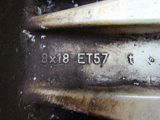 4x Alufelge 18 Zoll 8.0" 5x130 57ET 7L5601025C Porsche Cayenne Rim Wheel FEL5762842708kd