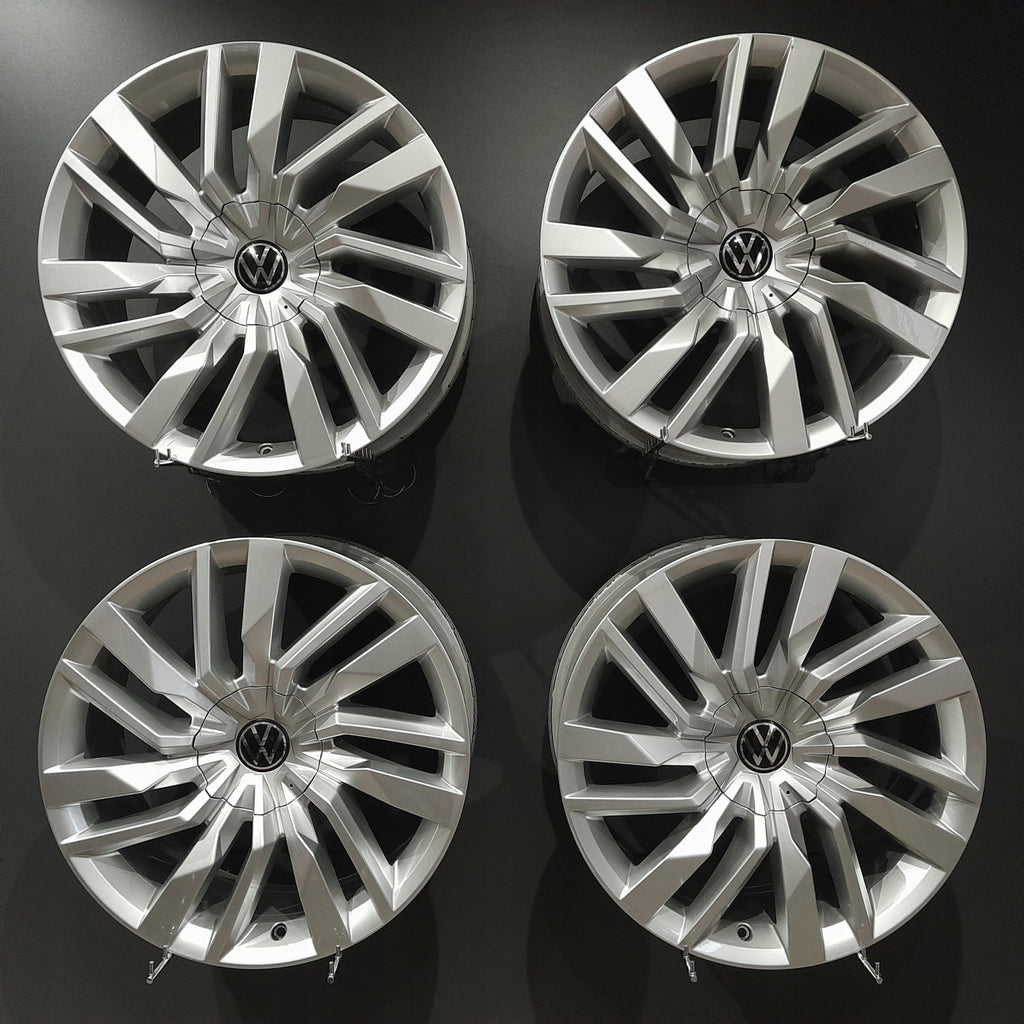 4x Alufelge 19 Zoll 8.0" 5x112 28ET Glanz Silber 760601025 VW Touareg Rim Wheel FEL1648277508cl