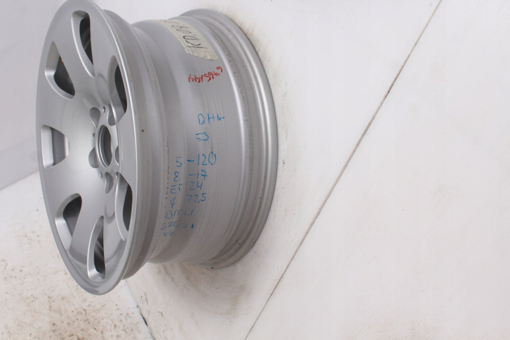 1x Alufelge 17 Zoll 8.0" 5x120 24ET Glanz Silber 6765144 BMW 1 Rim Wheel FEL6580143764bc
