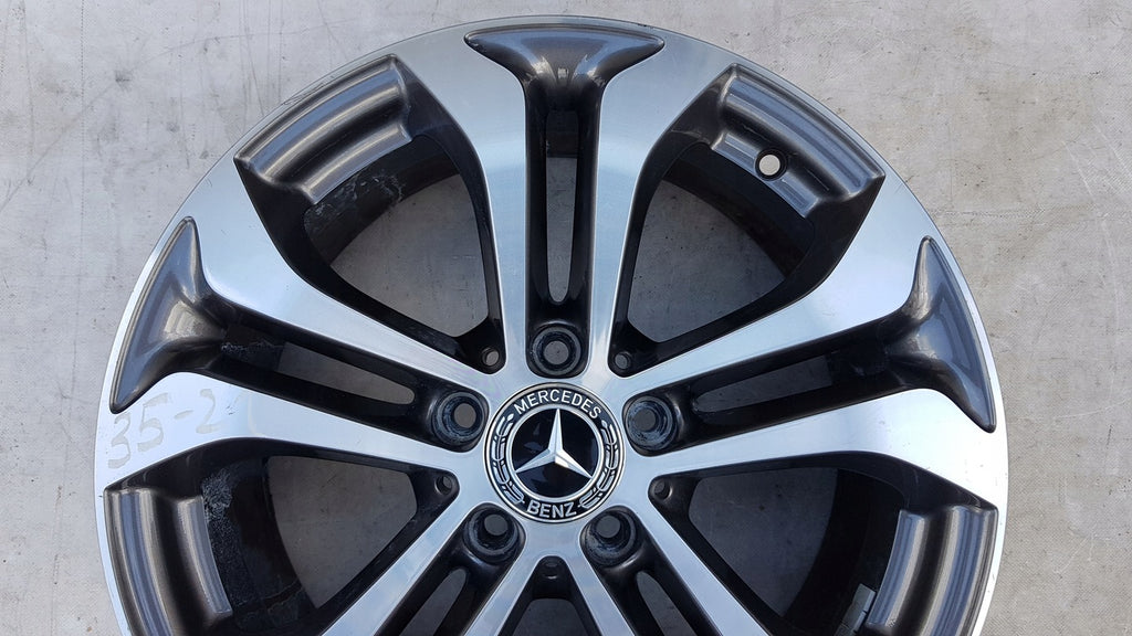 1x Alufelge 17 Zoll 7.5" 5x112 36ET Glanz Graphit A2534010600 Mercedes-Benz Glc