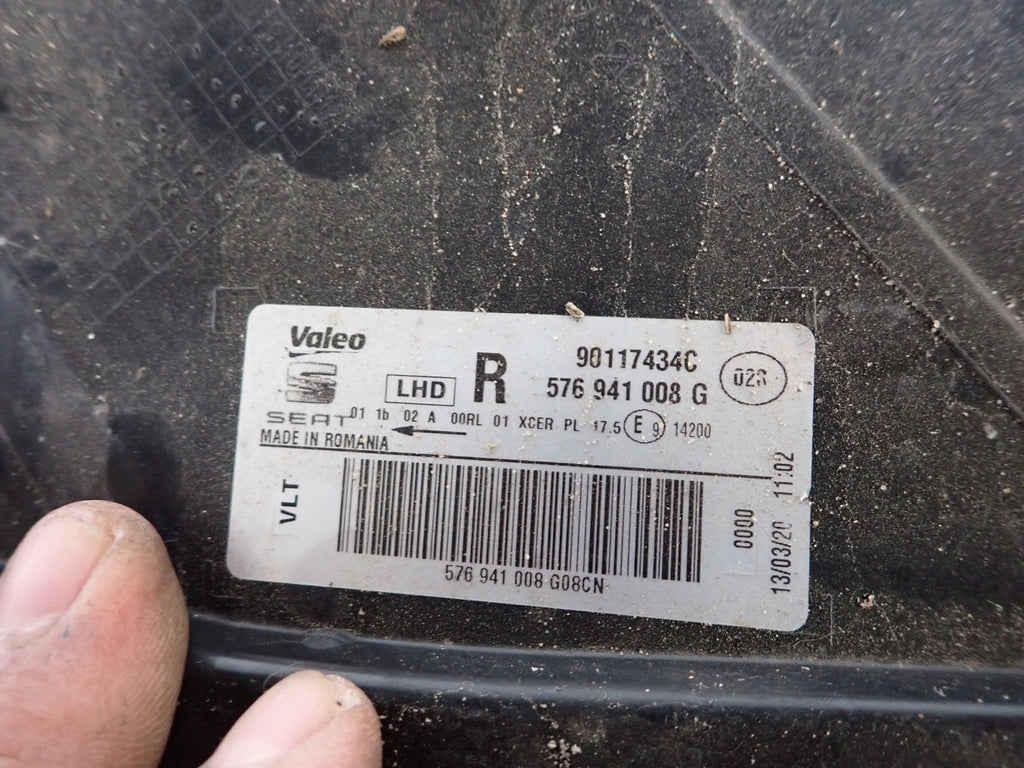 Frontscheinwerfer Seat Ateca 576941008D LED Rechts Scheinwerfer Headlight