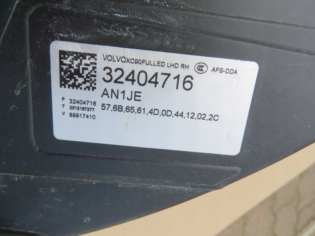 Frontscheinwerfer Volvo Xc90 II 32404716 Full LED Rechts Scheinwerfer Headlight