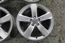 Laden Sie das Bild in den Galerie-Viewer, 4x Alufelge 18 Zoll 7.5" 5x112 37ET Glanz Silber 4G0601025 Audi A6 C7 Rim Wheel FEL7623967221od