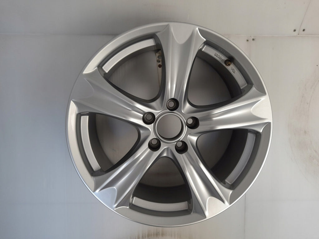 1x Alufelge 18 Zoll 7.5" 5x114.3 48ET Glanz Silber Hyundai Rim Wheel