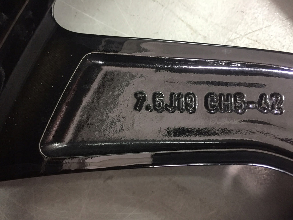 1x Alufelge 19 Zoll 7.5" 5x108 42ET YP00064680 Opel Grandland X Rim Wheel