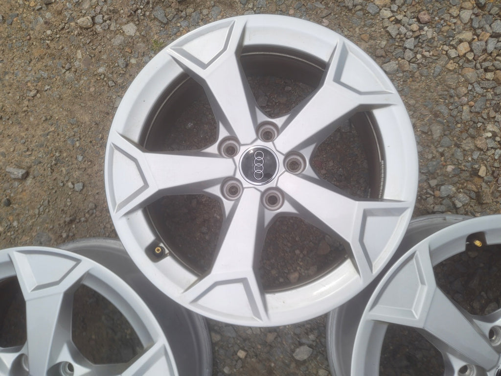 4x Alufelge 17 Zoll 6.5" 5x112 38ET Glanz Schwarz 83A601025 Audi Rim Wheel FEL2341509248nf