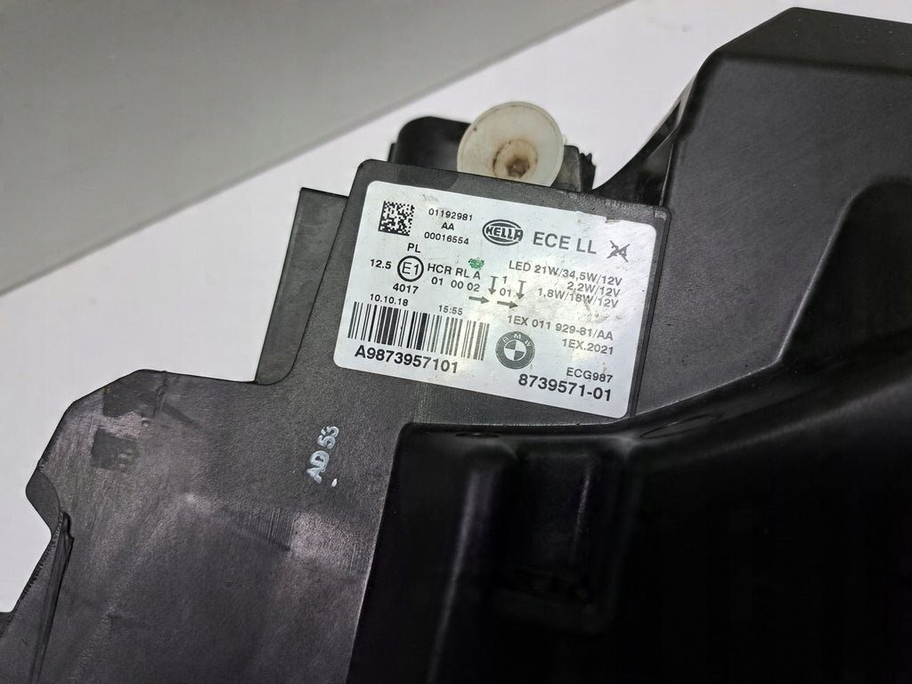 Frontscheinwerfer BMW 1 F21 F20 8739571 Full LED Links Scheinwerfer Headlight