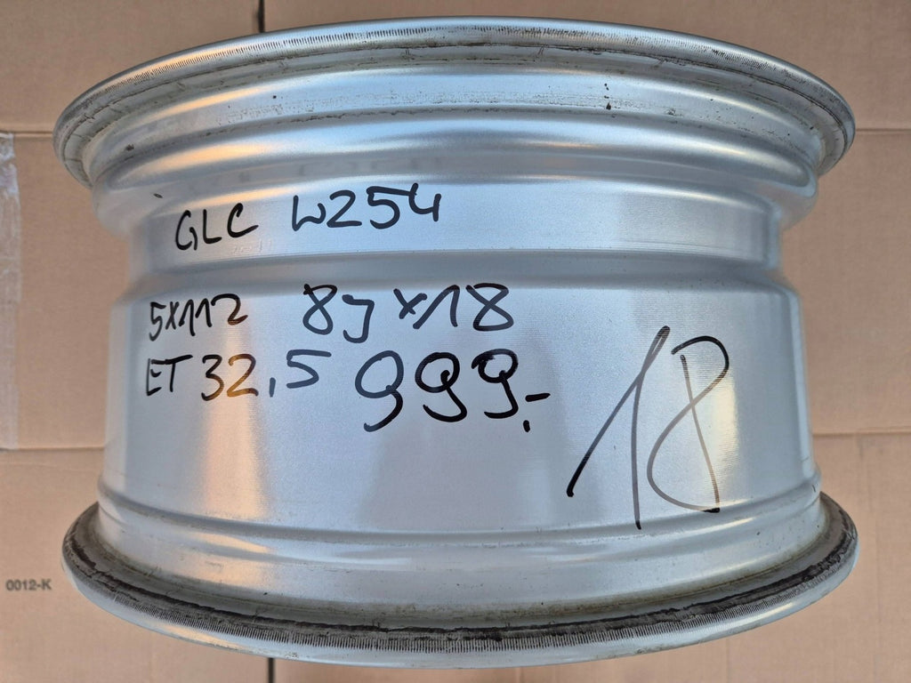1x Alufelge 18 Zoll 8.0" 5x112 32 5ET A2544014600- Mercedes-Benz Glc Rim Wheel FEL9294869086fs