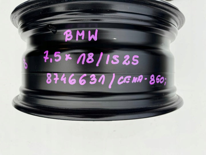 1x Alufelge 18 Zoll 7.5" 5x112 25ET 8746631 BMW Rim Wheel FEL5244478911pp