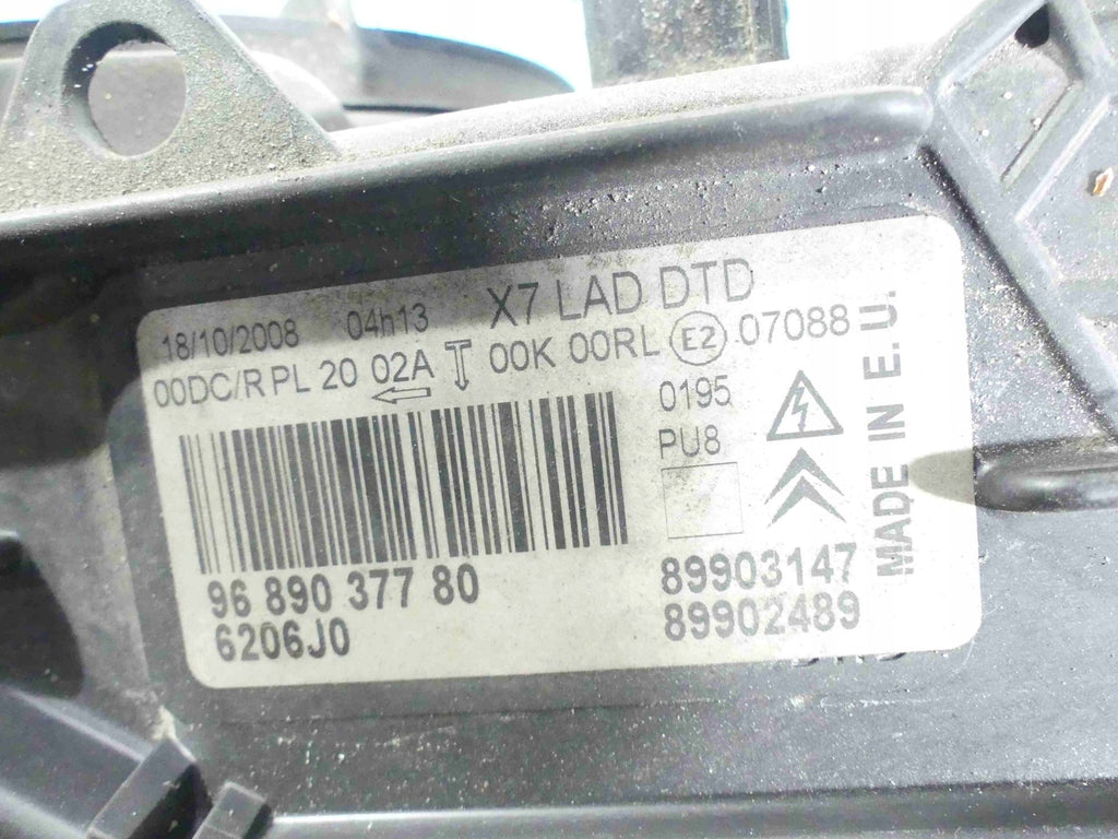 Frontscheinwerfer Citroën C5 II 9689037780 Xenon Rechts Scheinwerfer Headlight