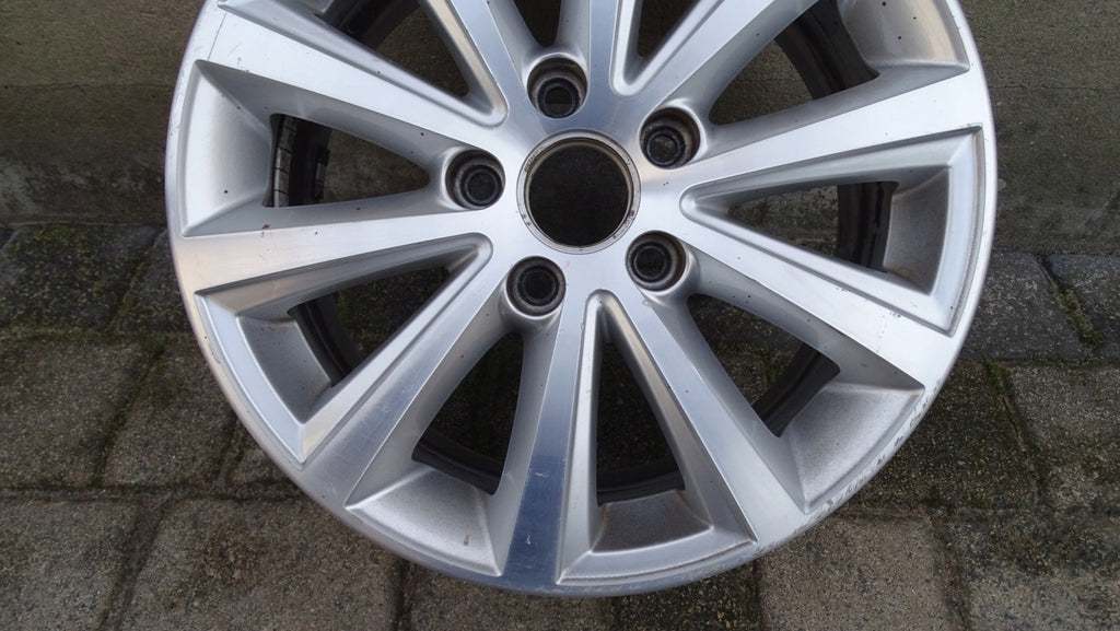 1x Alufelge 16 Zoll 6.5" 5x112 50ET Glanz Silber 1T0601025S VW Touran Rim Wheel FEL2893540219ad