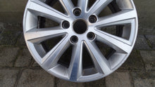 Load image into Gallery viewer, 1x Alufelge 16 Zoll 6.5" 5x112 50ET Glanz Silber 1T0601025S VW Touran Rim Wheel FEL2893540219ad