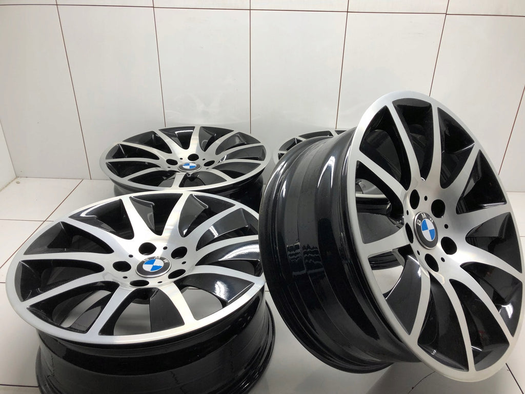 4x Alufelge 18 Zoll 8.0" 5x120 30ET Glanz Silber 6790173 BMW F11 F10 Rim Wheel