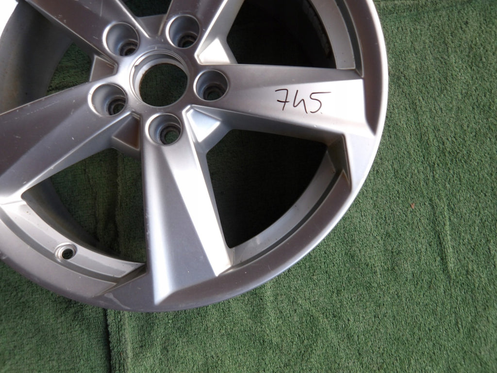 1x Alufelge 17 Zoll 7.0" 5x112 45ET Glanz Silber 81A601025B Audi Q2 Rim Wheel FEL5448304345po