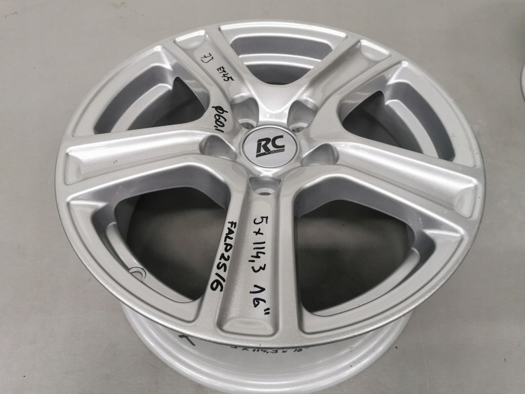 1x Alufelge 16 Zoll 7.0" 5x114.3 45ET KBA47545 Lexus I Corolla Verso Rim Wheel FEL5777256673dr