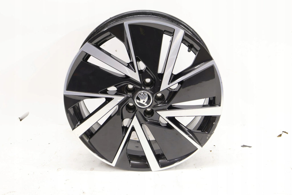 1x Alufelge 18 Zoll 7.0" 5x100 39ET Matt 658601025J Skoda Scala Rim Wheel FEL7259629977hr