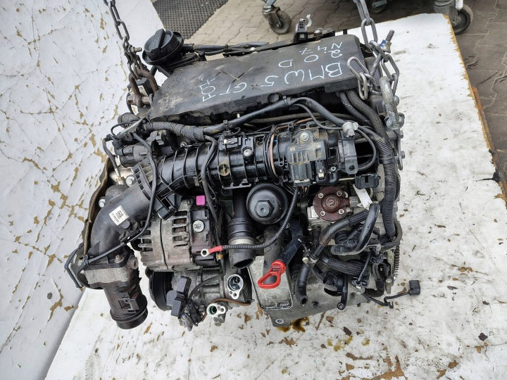 Motor BMW 5 F07 N47D20C 2.0 184PS 78TKm 2013 Diesel Engine Komplett MOT4320179628gl