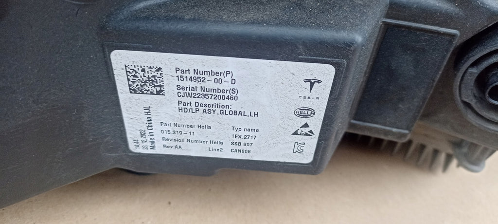 Frontscheinwerfer Tesla Y 1514952 LED Links Scheinwerfer Headlight