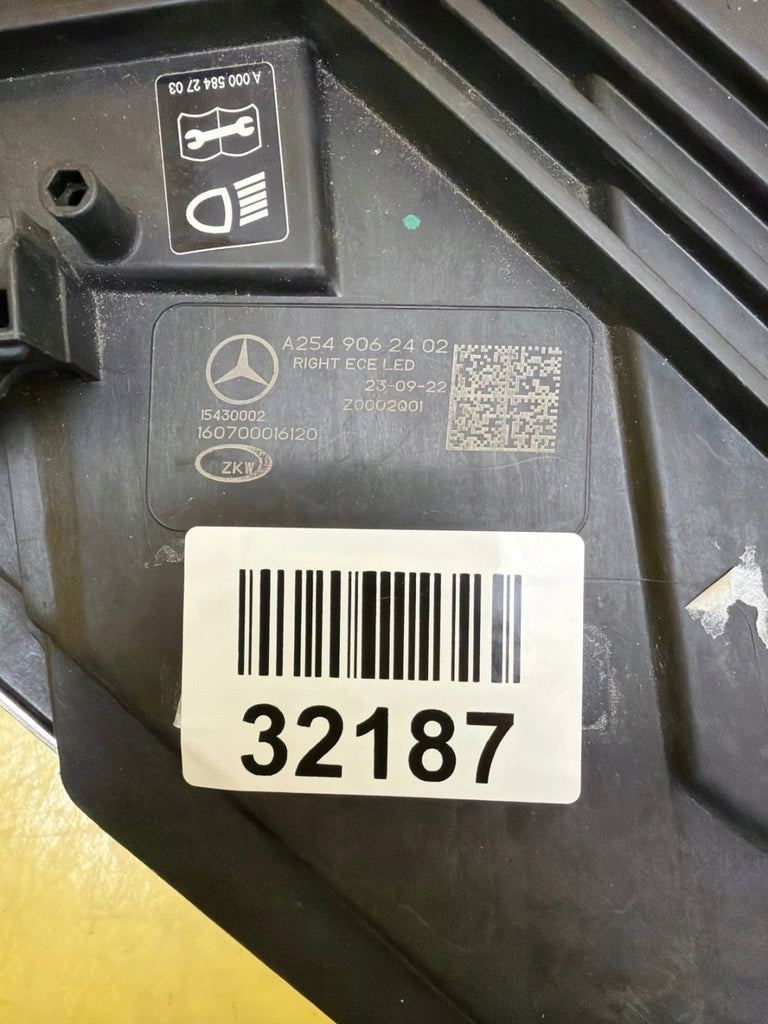 Frontscheinwerfer Mercedes-Benz Glc A2549062400 LED Rechts Headlight SCH7036032566tl